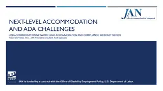 Accommodation and ADA Challenges: Strategies for Next-Level Success