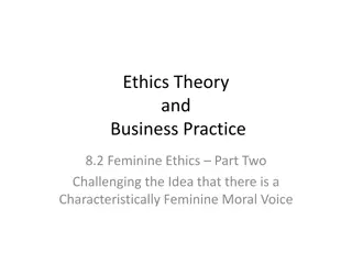 Challenging Gender Stereotypes in Ethics and Business Practice