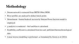 River Network Analysis and Erosion Modeling in Eastern Himalayas