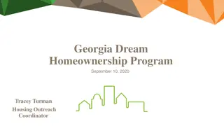 Georgia Dream Homeownership Program Guidelines and Eligibility Criteria