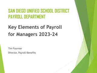 Key Elements of Payroll Management for Managers 2023-24