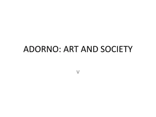 Understanding Adorno's Aesthetic Synthesis in Art and Society