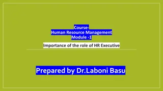 Understanding the Vital Role of HR Executives in Payroll and Employee Data Management