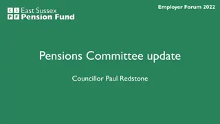 Employer Forum 2022 Highlights: Pensions, Investments, Challenges