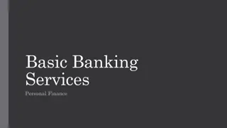 Understanding Basic Banking Services for Personal Finance