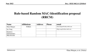 Enhancing Privacy in IEEE 802.11 Networks with Rule-Based MAC Identification