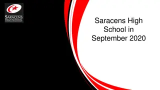 Saracens High School September 2020 Reopening Plan