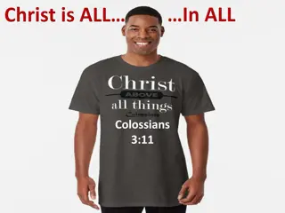 Inspirational Reflections from Colossians