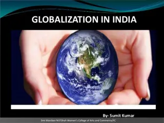 Understanding Globalisation and its Impact on Economic Activities