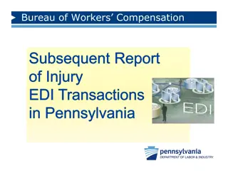 Pennsylvania Workers' Compensation EDI Transactions Overview