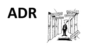 Understanding Alternative Dispute Resolution (ADR) Methods