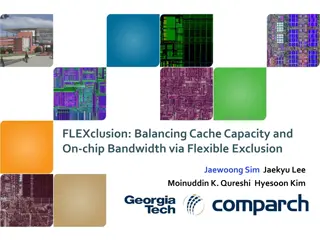 Balancing Cache Capacity and On-Chip Bandwidth with FLEXclusion