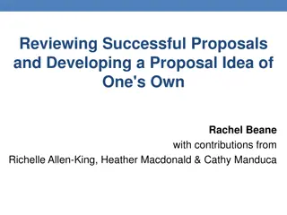 Crafting Winning Proposals: A Guide to Proposal Success and Development