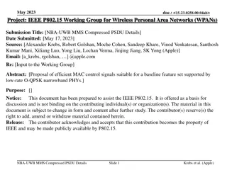 Apple NBA-UWB MMS Compressed PSDU Details