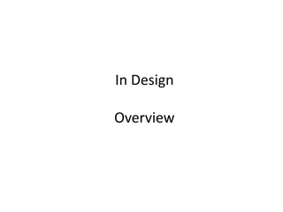 Page Layout and Publishing with Adobe InDesign: An Overview