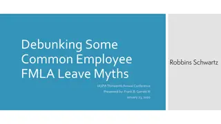 Debunking Common Employee FMLA Leave Myths - Overview and Reality