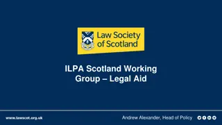 Overview of Legal Aid Reforms in Scotland