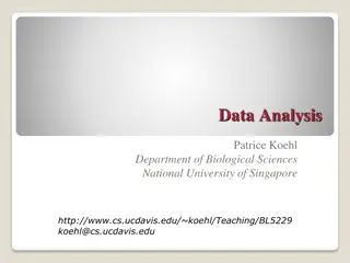 Essentials of Data Analysis and Statistics in Research
