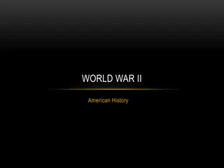 World War II and Its Causes in American History