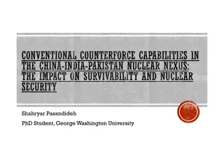 Impact of Conventional Counterforce Capabilities on Nuclear Security in China-India-Pakistan Nexus