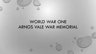 Arnos Vale War Memorial and Cemetery in Bristol - A Tribute to World War One Heroes