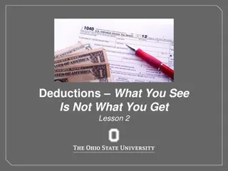 Understanding Deductions in Personal Finance