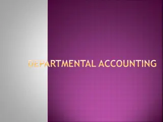 Understanding Departmental Accounting in Business Organizations