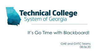Blackboard Collaborate: Meeting Schedule Changes and Polling Instructions
