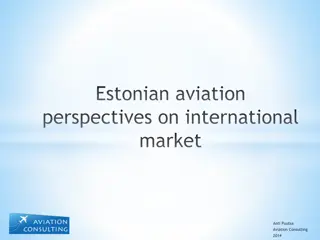 Insights into Estonian Aviation Market Trends and Consulting Services