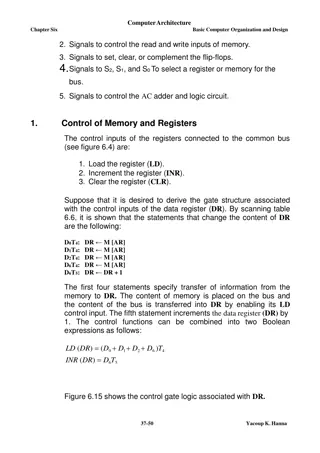 Understanding Control Gates in Computer Architecture