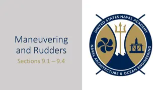 Understanding Ship Maneuverability and Rudder Performance