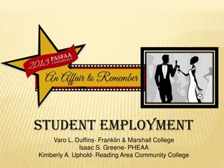Empowering Student Employment Strategies in Higher Education
