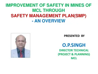 Enhancing Mine Safety at MCL Through Safety Management Plans