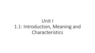 Understanding Entrepreneurship: Introduction, Meaning, and Characteristics