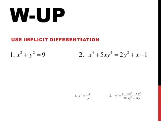 Implicit Differentiation and Related Rates: Solving Problems with Rates of Change