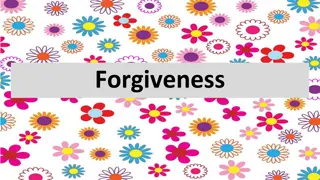 Understanding Forgiveness in Biblical and Webster's Terms