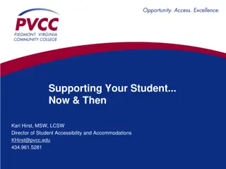 Supporting Your Student: PVCC Programs, Class Options, and College Technology
