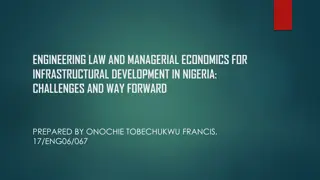 Challenges and Solutions for Infrastructure Development in Nigeria
