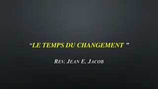 Embracing Change for God's Divine Purpose