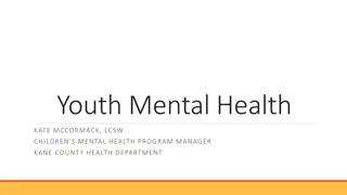 Understanding Youth Mental Health Initiatives in Kane County