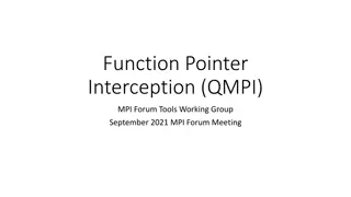 MPI Forum Tools Working Group Details