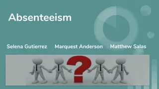 Strategies to Combat Absenteeism in the Workplace