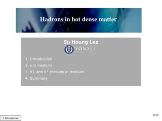 Understanding Hadrons in Hot Dense Matter and Chiral Symmetry Restoration