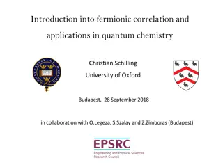 Understanding Fermionic Correlation in Quantum Chemistry