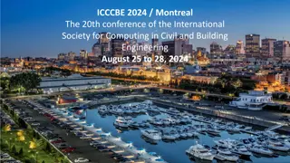 Advancing 4D Simulation for Construction Projects - ICCBE 2024 Montreal