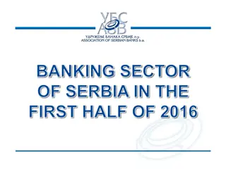Banking Sector of Serbia in the First Half of 2016