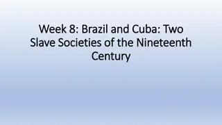 Slavery in Brazil and Cuba: Comparative Historical Analysis