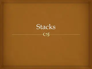 Understanding the Characteristics of Stack Data Structures