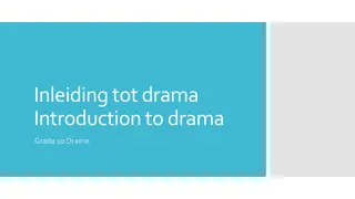 Understanding Drama: From Greek Origins to Modern Applications