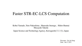 Efficient STR-EC-LCS Computation Algorithm